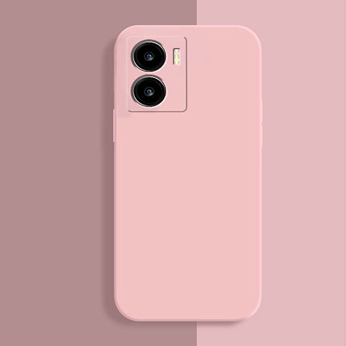 Ultra-thin Silicone Gel Soft Case 360 Degrees Cover for Vivo iQOO Z7 5G Pink