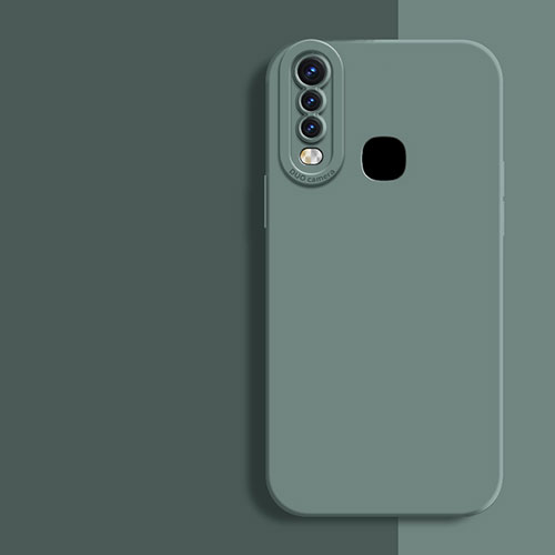 Ultra-thin Silicone Gel Soft Case 360 Degrees Cover for Vivo Y3 Green