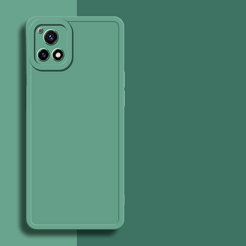 Ultra-thin Silicone Gel Soft Case 360 Degrees Cover for Vivo Y31s 5G Green