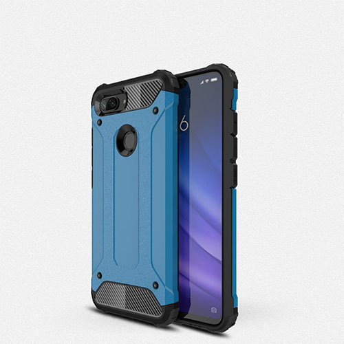 Ultra-thin Silicone Gel Soft Case 360 Degrees Cover for Xiaomi Mi 8 Lite Sky Blue