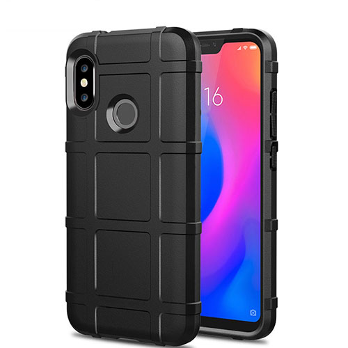 Ultra-thin Silicone Gel Soft Case 360 Degrees Cover for Xiaomi Mi A2 Lite Black