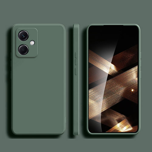 Ultra-thin Silicone Gel Soft Case 360 Degrees Cover for Xiaomi Redmi Note 12R Pro 5G Green