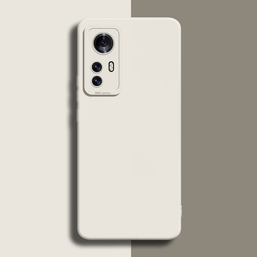 Ultra-thin Silicone Gel Soft Case 360 Degrees Cover for Xiaomi Redmi Note 12S White