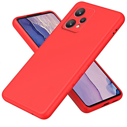 Ultra-thin Silicone Gel Soft Case 360 Degrees Cover H01P for Realme 9 4G Red