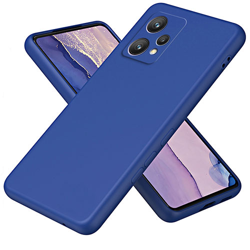 Ultra-thin Silicone Gel Soft Case 360 Degrees Cover H01P for Realme 9 Pro+ Plus 5G Blue