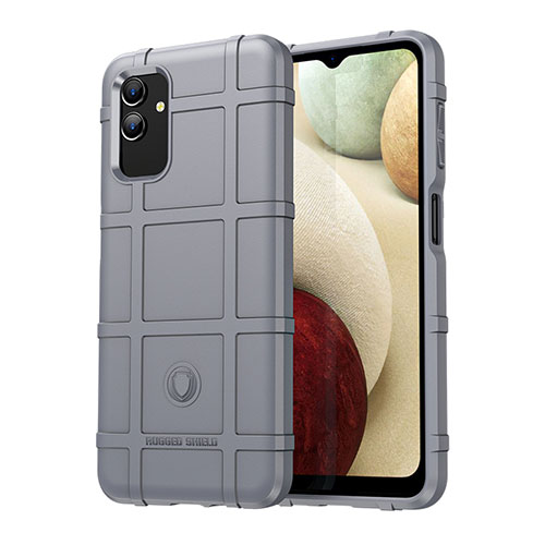 Ultra-thin Silicone Gel Soft Case 360 Degrees Cover J01S for Samsung Galaxy M13 5G Gray