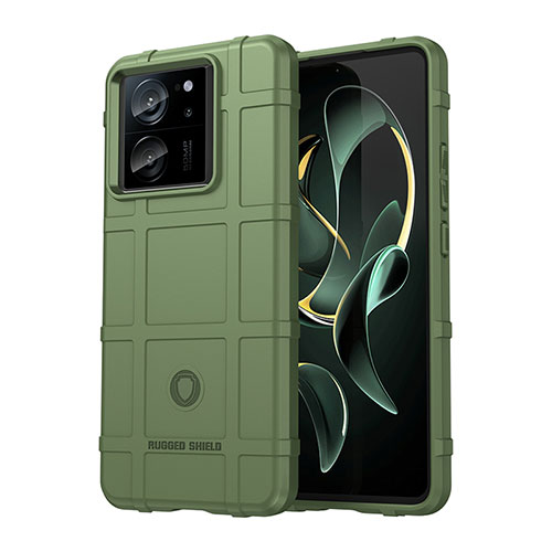 Ultra-thin Silicone Gel Soft Case 360 Degrees Cover J01S for Xiaomi Redmi K60 Ultra 5G Green