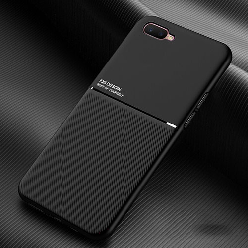 Ultra-thin Silicone Gel Soft Case 360 Degrees Cover L01 for Oppo R15X Black