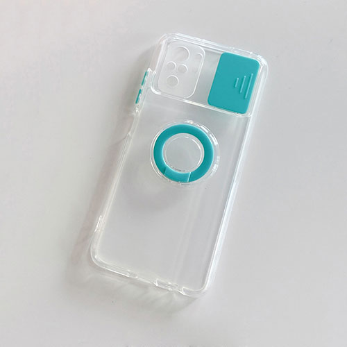 Ultra-thin Silicone Gel Soft Case 360 Degrees Cover MJ1 for Xiaomi Redmi Note 11 SE India 4G Cyan