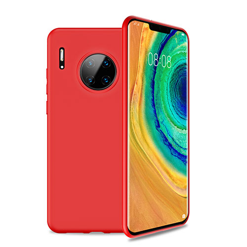 Ultra-thin Silicone Gel Soft Case 360 Degrees Cover S01 for Huawei Mate 30 5G Red