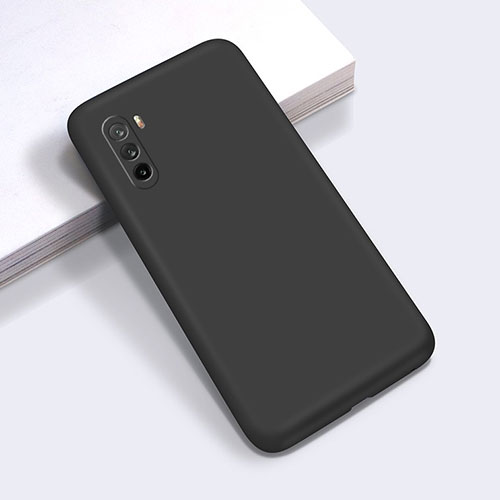 Ultra-thin Silicone Gel Soft Case 360 Degrees Cover S01 for Huawei Mate 40 Lite 5G Black