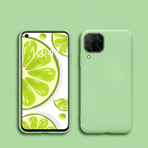 Ultra-thin Silicone Gel Soft Case 360 Degrees Cover S01 for Huawei Nova 6 SE Green