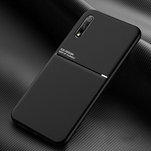 Ultra-thin Silicone Gel Soft Case 360 Degrees Cover S01 for Huawei P Smart Z (2019) Black