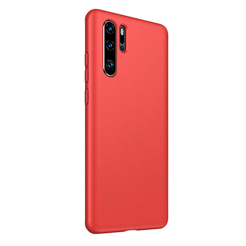 Ultra-thin Silicone Gel Soft Case 360 Degrees Cover S01 for Huawei P30 Pro New Edition Red