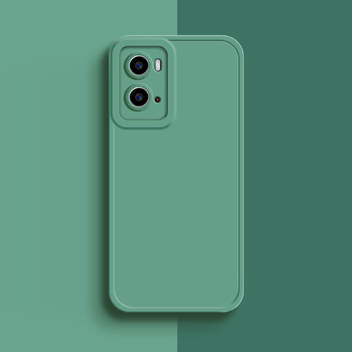 Ultra-thin Silicone Gel Soft Case 360 Degrees Cover S01 for Oppo A76 Green