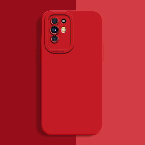 Ultra-thin Silicone Gel Soft Case 360 Degrees Cover S01 for Oppo A95 5G Red