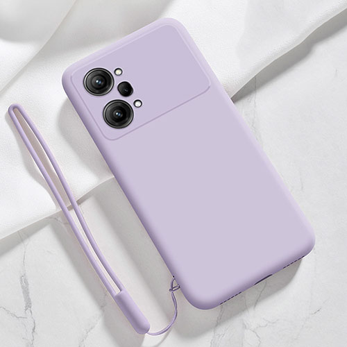 Ultra-thin Silicone Gel Soft Case 360 Degrees Cover S01 for Oppo K10 Pro 5G Clove Purple