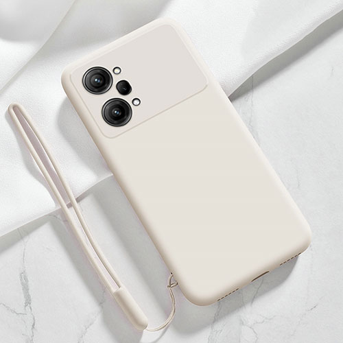 Ultra-thin Silicone Gel Soft Case 360 Degrees Cover S01 for Oppo K10 Pro 5G White