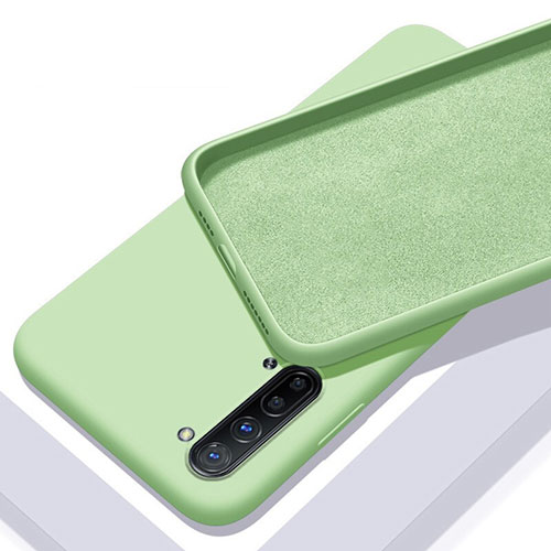 Ultra-thin Silicone Gel Soft Case 360 Degrees Cover S01 for Oppo K7 5G Green