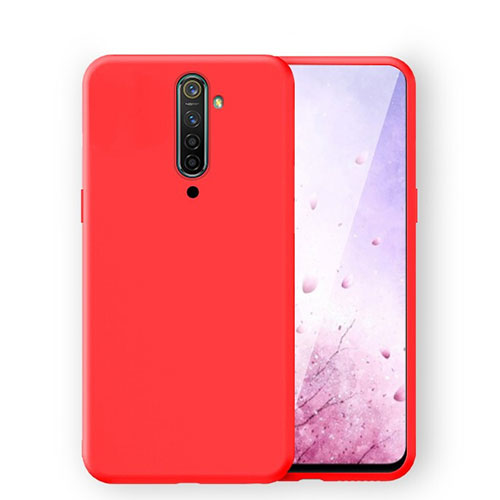 Ultra-thin Silicone Gel Soft Case 360 Degrees Cover S01 for Oppo Reno2 Red