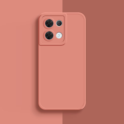 Ultra-thin Silicone Gel Soft Case 360 Degrees Cover S01 for Oppo Reno8 Pro+ Plus 5G Pink