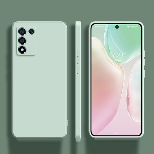 Ultra-thin Silicone Gel Soft Case 360 Degrees Cover S01 for Realme Q3s 5G Matcha Green