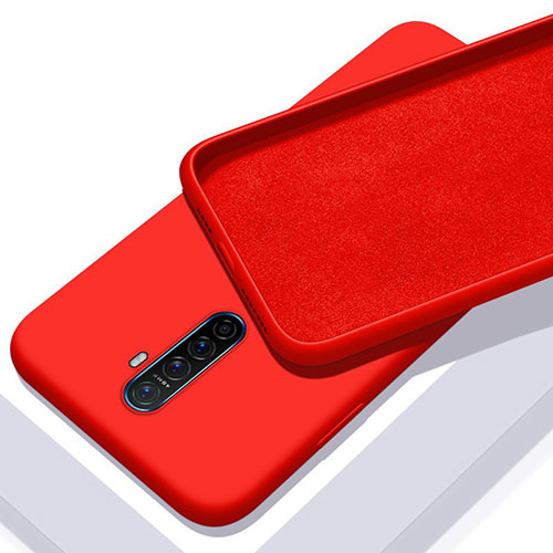 Ultra-thin Silicone Gel Soft Case 360 Degrees Cover S01 for Realme X2 Pro Red