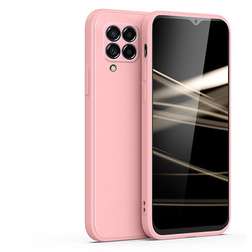 Ultra-thin Silicone Gel Soft Case 360 Degrees Cover S01 for Samsung Galaxy M42 5G Pink