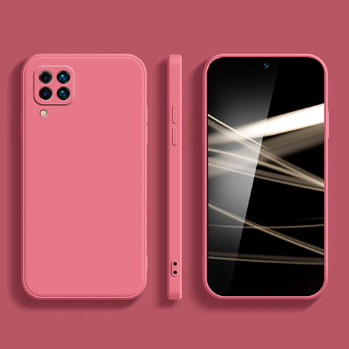 Ultra-thin Silicone Gel Soft Case 360 Degrees Cover S01 for Samsung Galaxy M62 4G Hot Pink