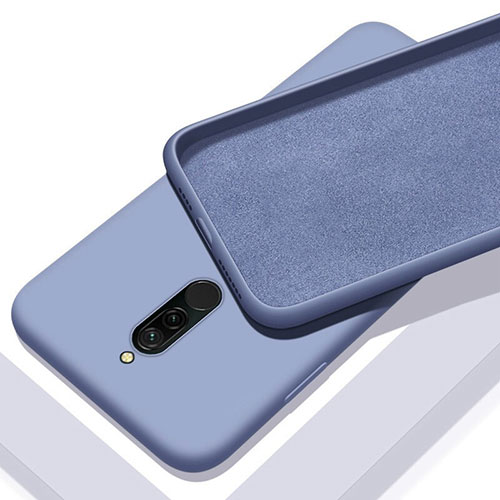 Ultra-thin Silicone Gel Soft Case 360 Degrees Cover S01 for Xiaomi Redmi 8 Purple