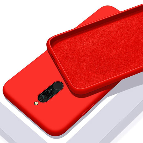 Ultra-thin Silicone Gel Soft Case 360 Degrees Cover S01 for Xiaomi Redmi 8 Red