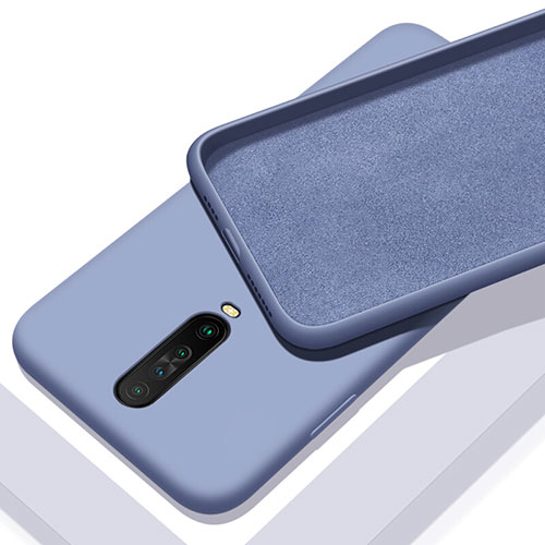 Ultra-thin Silicone Gel Soft Case 360 Degrees Cover S01 for Xiaomi Redmi K30 4G Gray