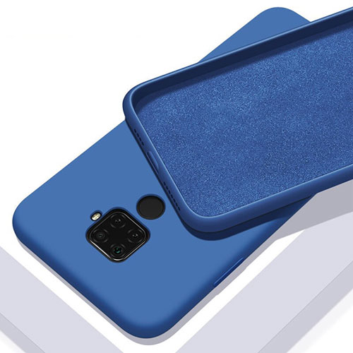 Ultra-thin Silicone Gel Soft Case 360 Degrees Cover S02 for Huawei Nova 5i Pro Blue