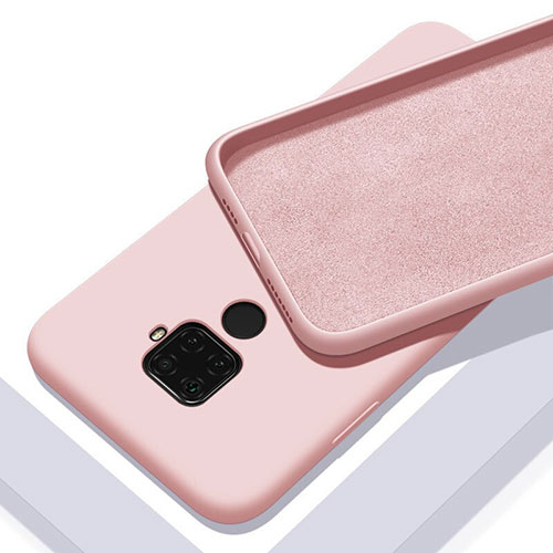 Ultra-thin Silicone Gel Soft Case 360 Degrees Cover S02 for Huawei Nova 5z Pink
