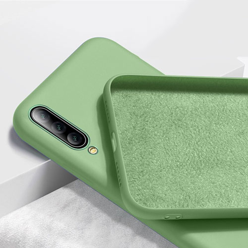 Ultra-thin Silicone Gel Soft Case 360 Degrees Cover S02 for Huawei P Smart Pro (2019) Green