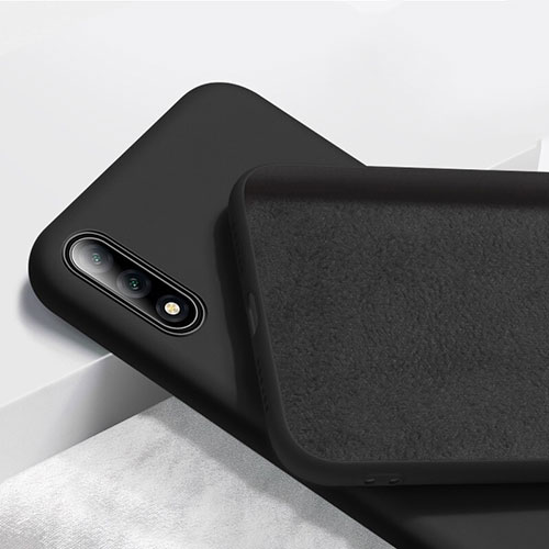 Ultra-thin Silicone Gel Soft Case 360 Degrees Cover S02 for Huawei P Smart Z (2019) Black