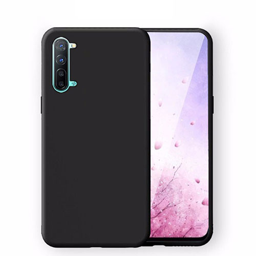 Ultra-thin Silicone Gel Soft Case 360 Degrees Cover S02 for Oppo K7 5G Black