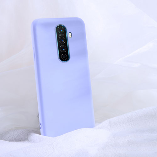 Ultra-thin Silicone Gel Soft Case 360 Degrees Cover S02 for Oppo Reno Ace Purple