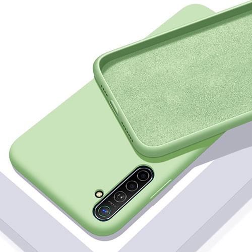 Ultra-thin Silicone Gel Soft Case 360 Degrees Cover S02 for Realme X2 Green