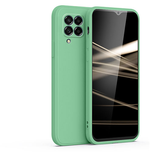 Ultra-thin Silicone Gel Soft Case 360 Degrees Cover S02 for Samsung Galaxy A42 5G Green