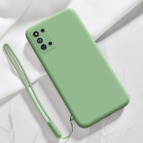 Ultra-thin Silicone Gel Soft Case 360 Degrees Cover S02 for Samsung Galaxy F52 5G Matcha Green