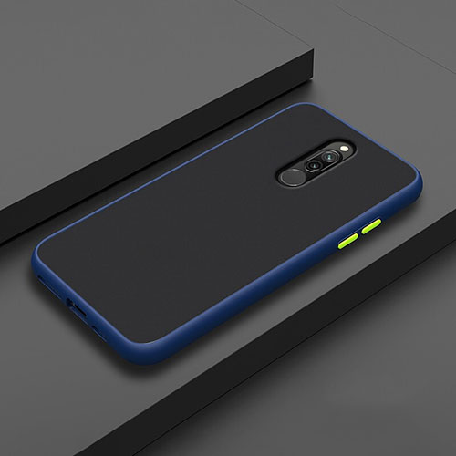 Ultra-thin Silicone Gel Soft Case 360 Degrees Cover S02 for Xiaomi Redmi 8 Blue