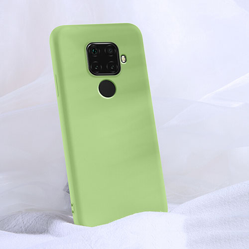 Ultra-thin Silicone Gel Soft Case 360 Degrees Cover S03 for Huawei Nova 5z Green