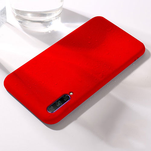 Ultra-thin Silicone Gel Soft Case 360 Degrees Cover S03 for Huawei P Smart Pro (2019) Red