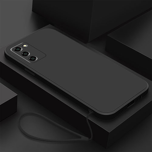 Ultra-thin Silicone Gel Soft Case 360 Degrees Cover S03 for Oppo A55 5G Black