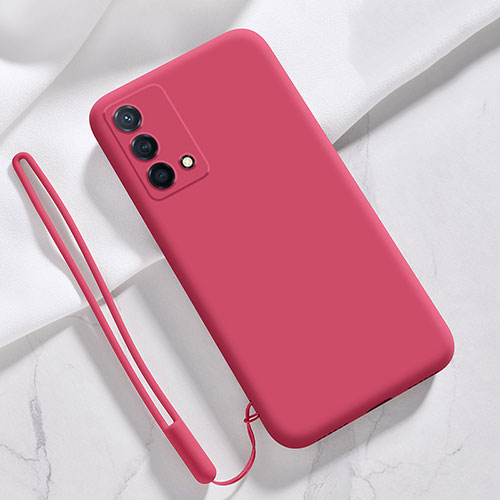 Ultra-thin Silicone Gel Soft Case 360 Degrees Cover S03 for Oppo K9 5G Red