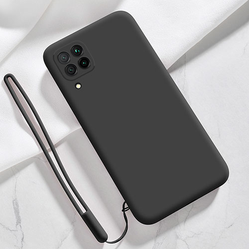 Ultra-thin Silicone Gel Soft Case 360 Degrees Cover S03 for Samsung Galaxy A22 4G Black