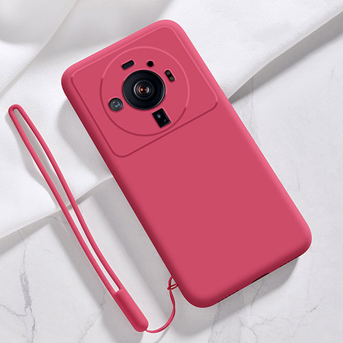 Ultra-thin Silicone Gel Soft Case 360 Degrees Cover S03 for Xiaomi Mi 12 Ultra 5G Red