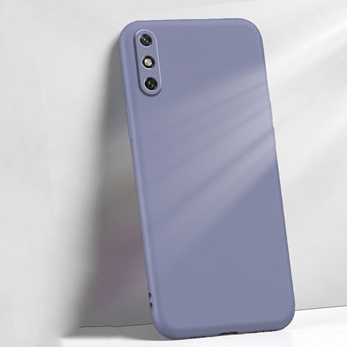 Ultra-thin Silicone Gel Soft Case 360 Degrees Cover S04 for Huawei Enjoy 10e Gray