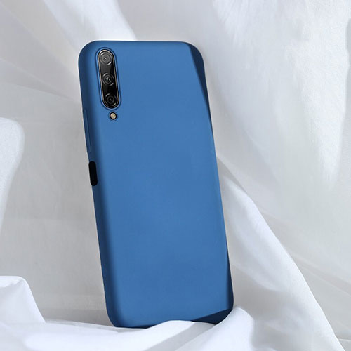 Ultra-thin Silicone Gel Soft Case 360 Degrees Cover S04 for Huawei Honor 9X Pro Blue